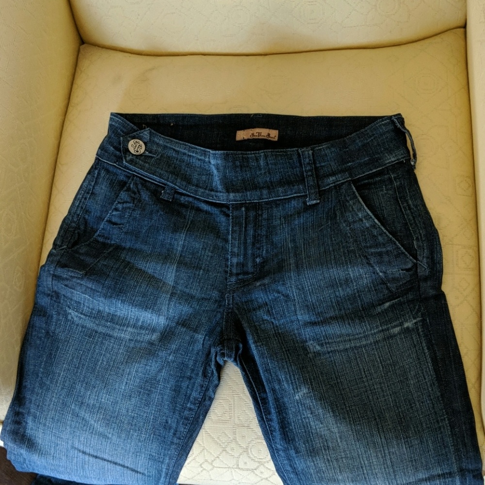 Acid wash jeans